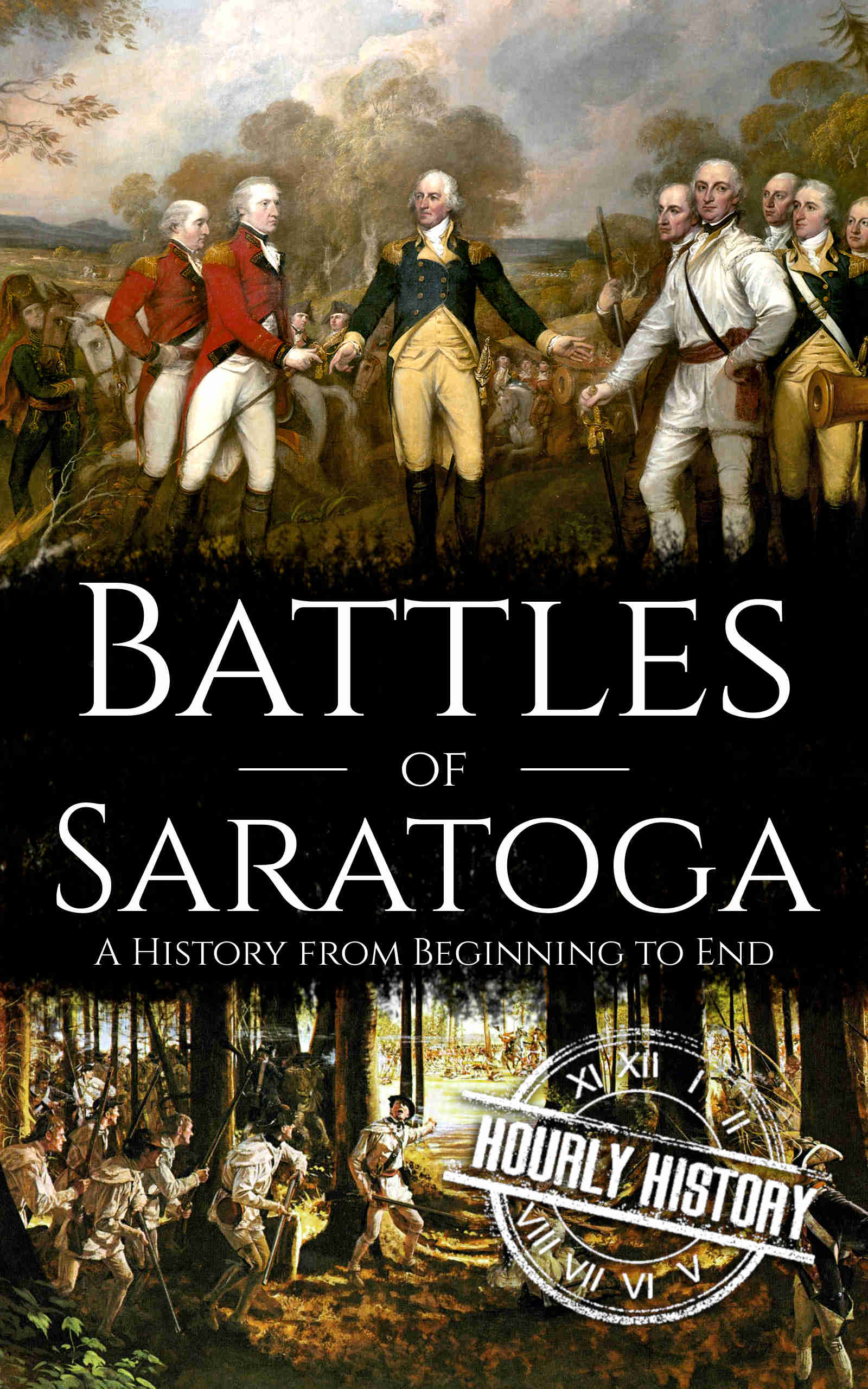 Book cover for Battles of Saratoga