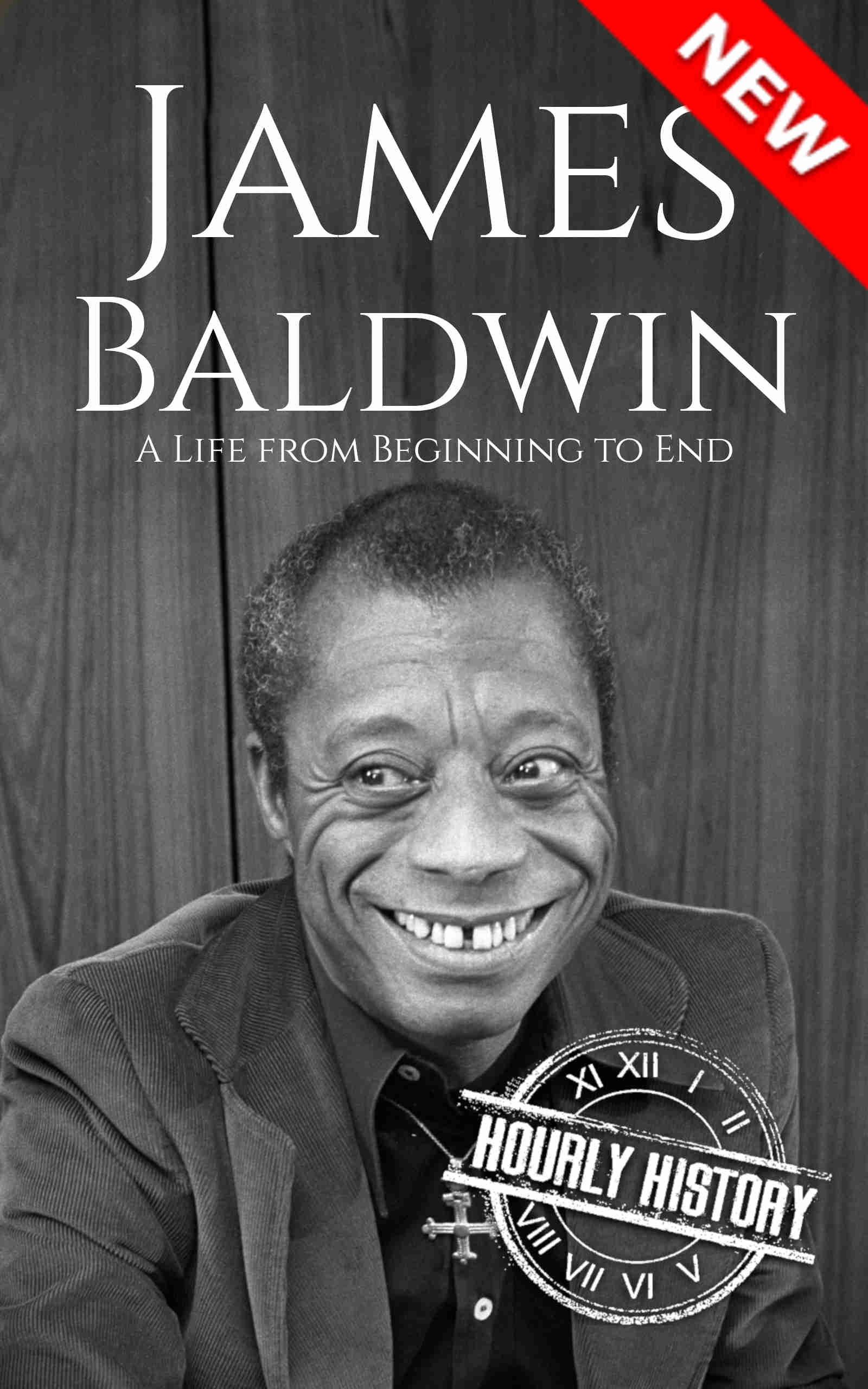 Book cover for James Baldwin