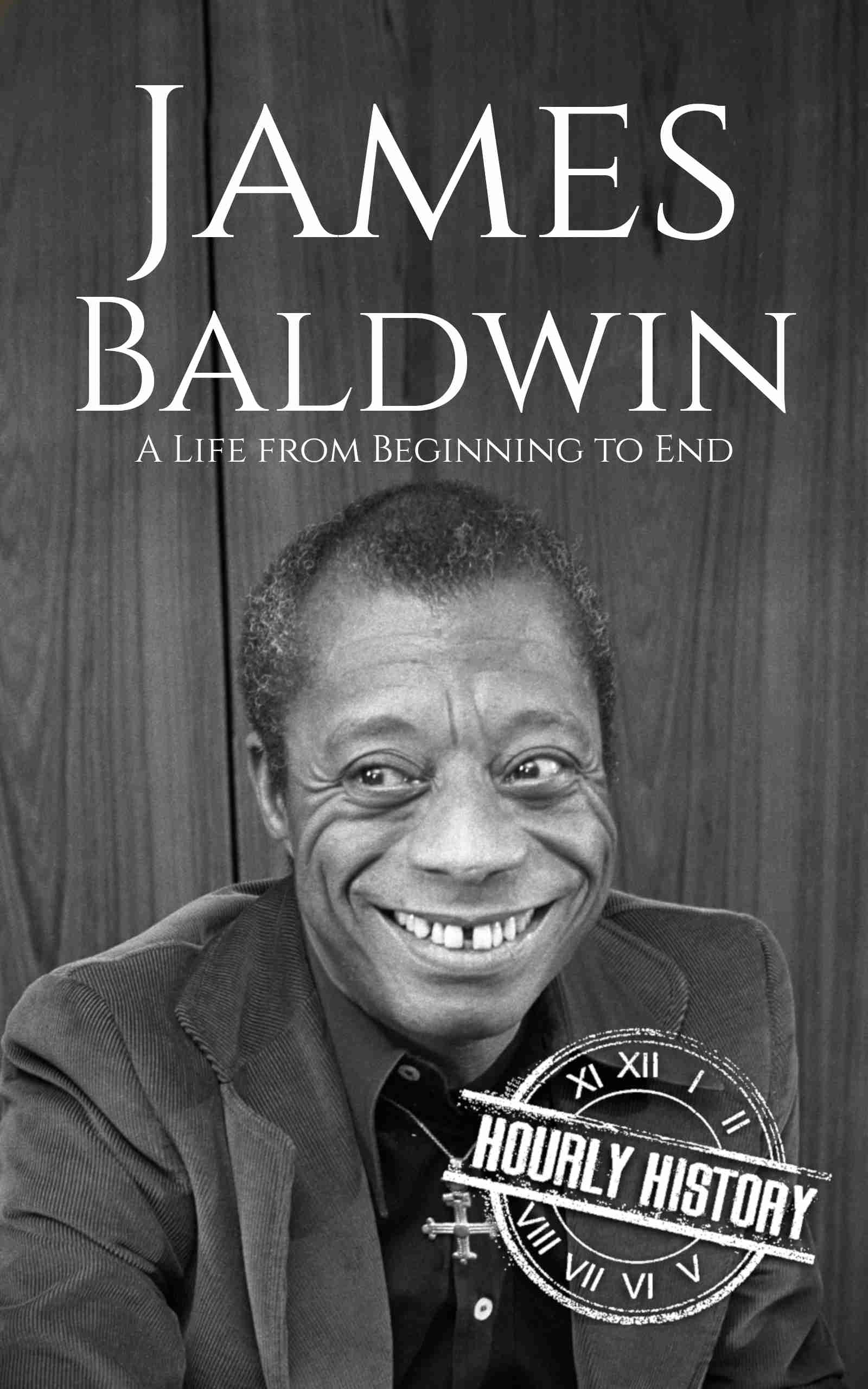 Book cover for James Baldwin